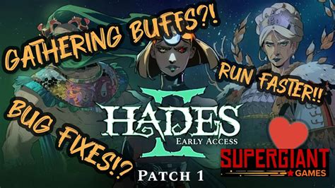 Hades First Early Access Patch Is Out Fantastic Changes Youtube