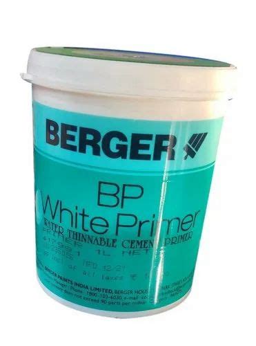 1 Litre Berger BP White Primer At Rs 120 Litre Berger Primer In