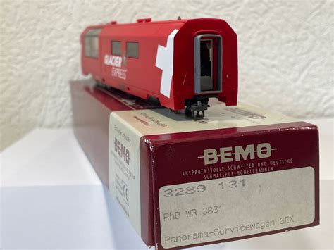 Bemo 3289 131 Glacier Express Servicewagen GEX RhB H0m Kaufen Auf