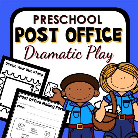 Post Office Dramatic Play Preschool Teacher 101