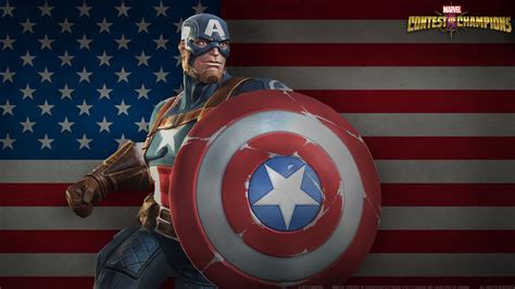 Marvel Contest Of Champions Wwii Captain America Spotlight Youtube