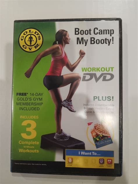 Gold S Gym Boot Camp My Booty Workout New Sealed Ebay