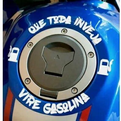 Adesivo Para Moto Que Toda Inveja Vire Gasosa Shopee Brasil