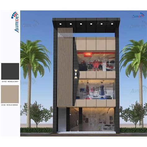 Representations By Alutech Commercial Design Exterior Building Front