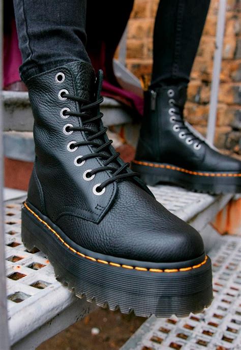 N De Mujer Negro Dr Martens Jadon Iii