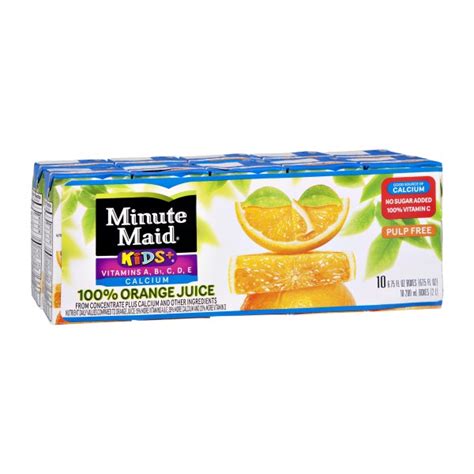 Minute Maid Orange Juice - 10 pk