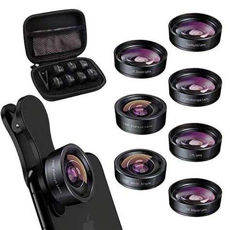 Keywing In Kits Camera Lens For Mobile Phone Black Walmart