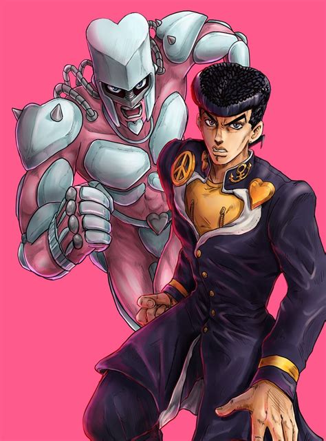 Higashikata Josuke And Crazy Diamond Jojo No Kimyou Na Bouken Drawn