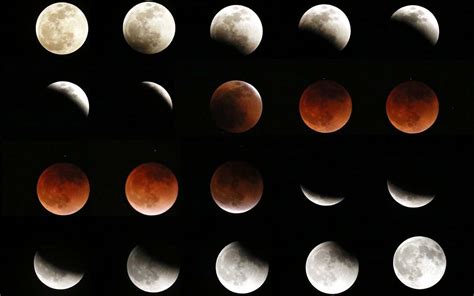 Así se vio el eclipse total de luna en México las fotografías más