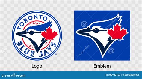 Major League Baseball MLB. American League AL. Al East. Toronto Blue Jays Logo and Emblem ...