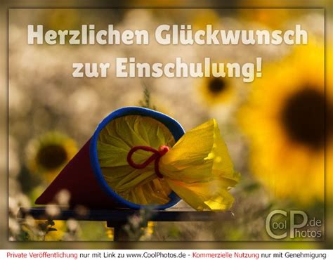 CoolPhotos de Einschulung Herzlichen Glückwunsch zur Einschulung