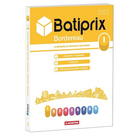 Amazon fr Batiprix Bordereau Volume 1 Gros oeuvre Etanchéité