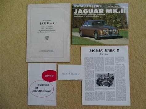 Brochures Catalogues Jaguar Mark 2 2 4l 3 4l 3 8l Catawiki