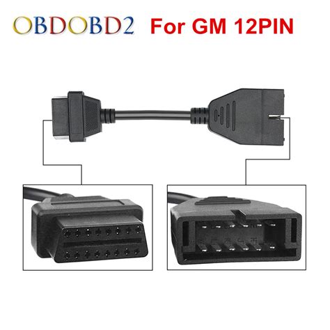 Aliexpress Buy Newest OBD OBD2 Connector For GM 12 Pin Adapter To