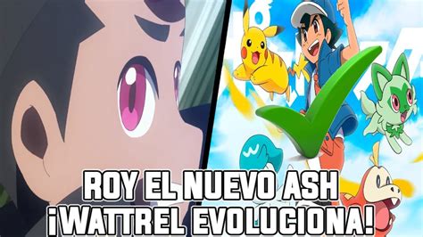 POKEMON PREPARA A ROY PARA SER EL NUEVO PROTAGONISTA COMO ASH POKEMON