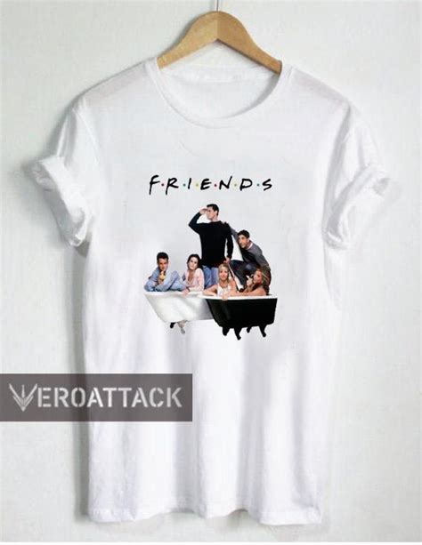 Friends Tv Shows Cover T Shirt Size Xssmlxl2xl3xl Friends Shirt