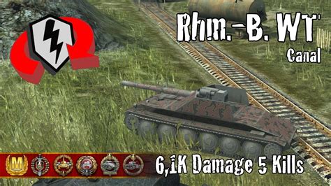 Rhm Borsig Waffentr Ger K Damage Kills Wot Blitz Replays