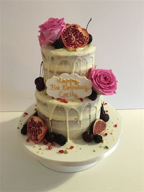 Vanilla Pod Bakery Naked Birthday Cake