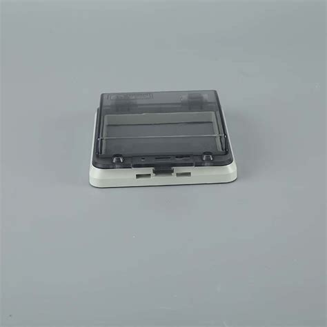 ABS PC IP67 Waterproof Electrical Protective Cover 5 Ways Transparent