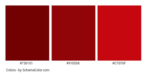 Deep Red Rose Color Scheme » Image » SchemeColor.com