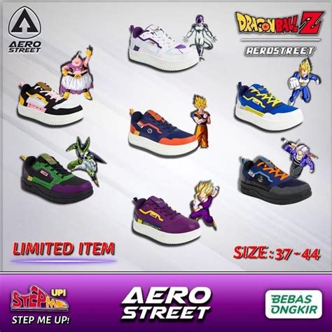 Jual Aerostreet X Dragon Ball Z Sepatu Sneakers Aero Original