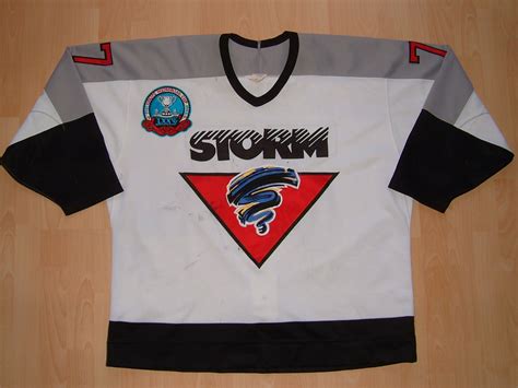 Guelph Storm 1992-93 Jerseys