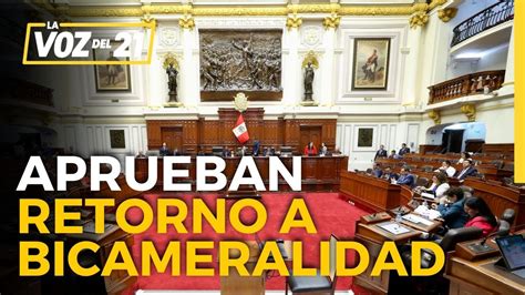 Aníbal Quiroga RETORNO A BICAMERALIDAD Con esto el CONGRESO tendrá