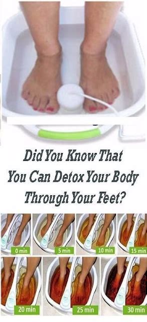 How To Detox Your Body Through Your Feet Health Blog