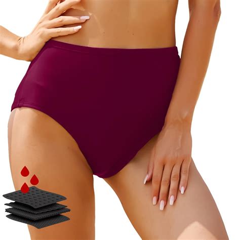 Cfhntfmh Women S Bikini Swimsuit Bottoms Soft High Waisted Swim Shorts Seamless Stretchy