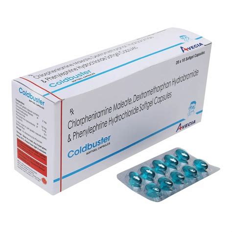 Chlorpheniramine Maleate Dextromethorphan Hydrobromide Phenylephrine