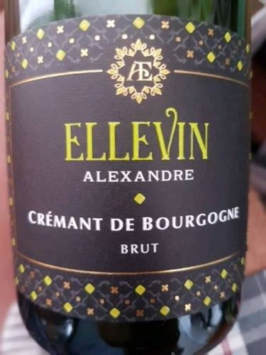 Jean Pierre Alexandre Ellevin Crémant de Bourgogne Brut Vivino US