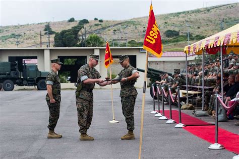 U S Marine Sgt Maj Stuart D Glass Center Outgoing Nara Dvids