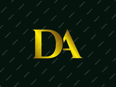 premium vector da logo design