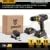 Deko Gcd20du Series Electric Screwdriver Cordless Impact Drill Du3