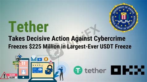 Tether Takes Decisive Action Against Cybercrime Freezes Million