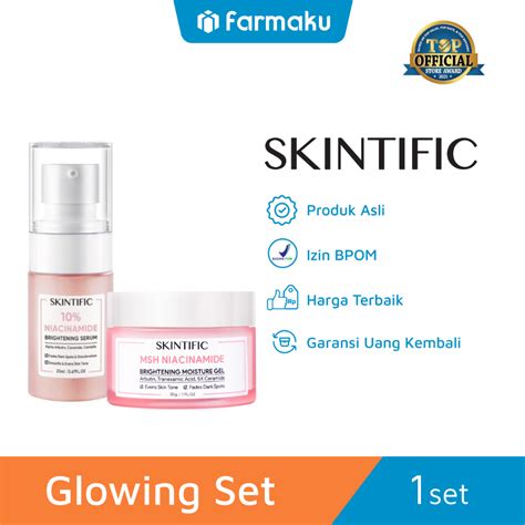 Jual Skintific Must Have Glowing Set Serum And Moisturizer Shopee Indonesia