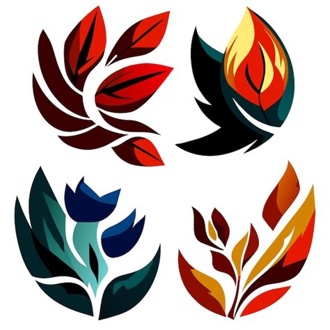 Premium Vector Abstract Harmony Illustration Kit