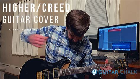 Higher By Creed Guitar Cover Played In Drop D Youtube