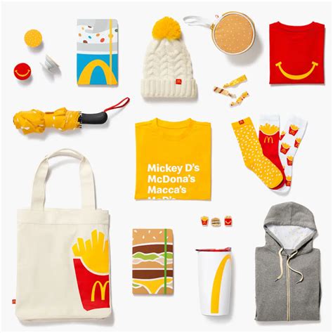 The new McDonald's clothing and gifts line features a Big Mac bag ...