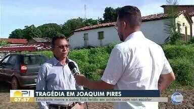 Bom Dia Piauí Escola suspende aulas após acidente van em Joaquim