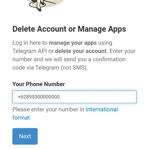 Cara Menghapus Akun Telegram Permanen Di Hp Android Iphone Langkah