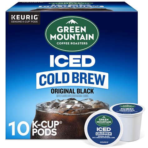 K Cups Iced Coffee Cold Brew