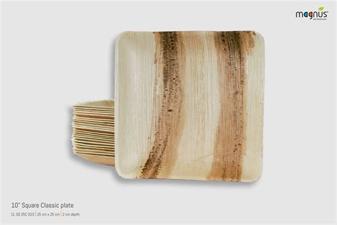 Eco Friendly Square Palm Leaf Plates Palmware