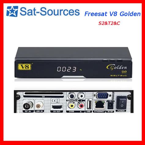 Dvb S T C Hd Digital Satellite Receiver Freesat V Golden Support