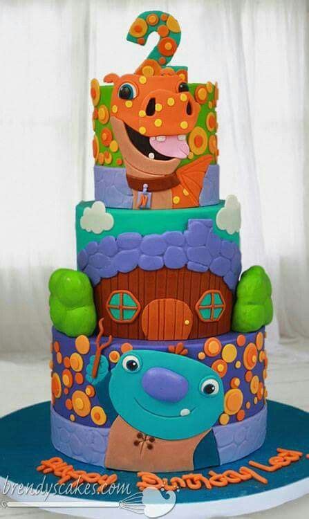 Wallykazam cake | Octonauts birthday party, Birthday, Boy birthday parties