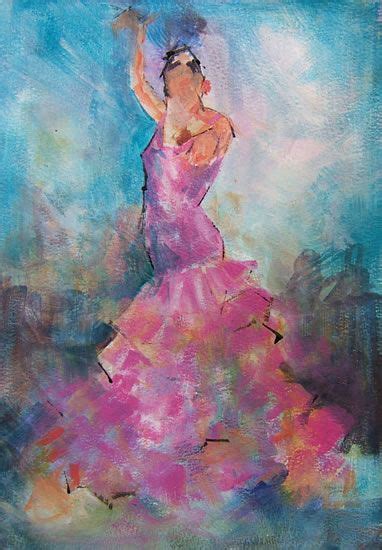 Pink Flamenco Flamenco Dancer Ballet And Dance Gallery Of Art