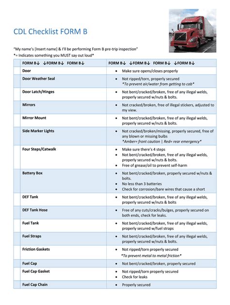 Cdl Checklist Form Bfs 103 Fill Online Printable Fillable Blank