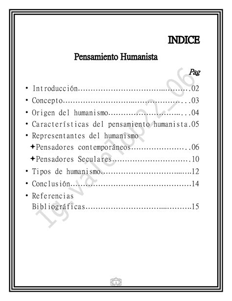 Pensamiento Humanista • Representantes Del Humanismo • Studocu