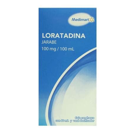 Loratadina Medi Mart 100 Mg 100 Ml Jarabe 60 Ml Sam S Club