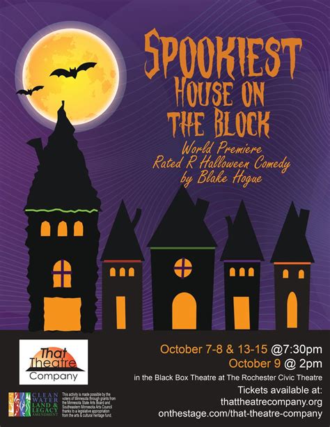 Live Comedy Spookiest House On The Block Downtown Rochester Mn